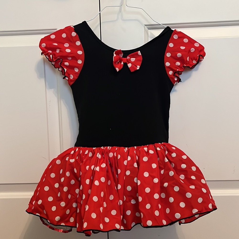 DRESSY daisy little girls leotard Minnie Mouse costume dress